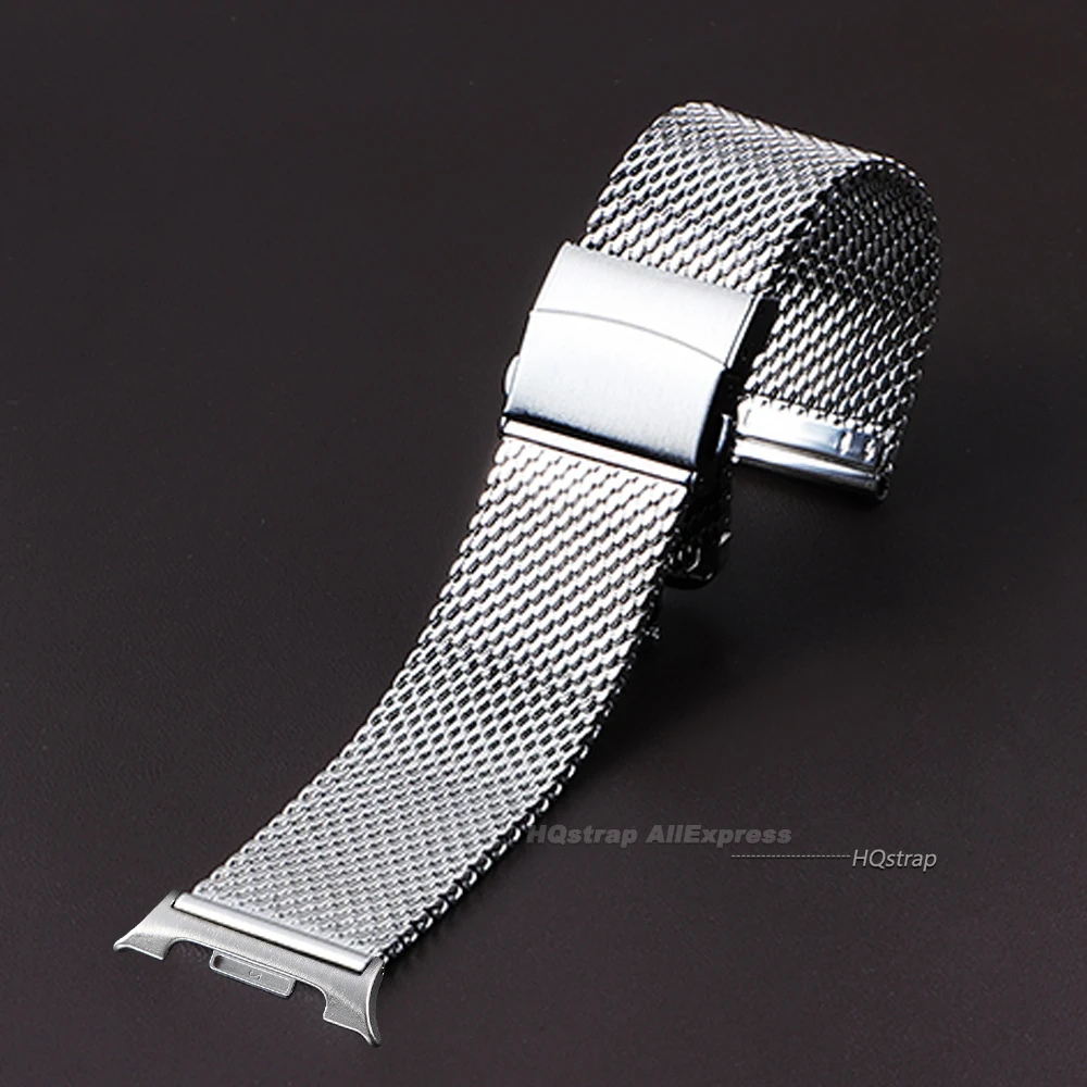 Premium Milanese Mesh Metal Strap - Elegant Steel Wristband Bracelet