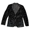 Spring Autumn Casual Suit Jacket Men European American Printed Slim Fit Personalized Suit Jacket Trendy Brand 6