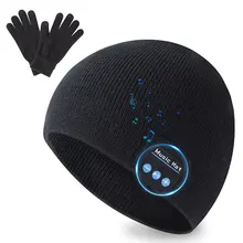 

Wireless Bluetooth-compatible Headphone Warm Music Hat Beanie Cap Earphone Headset
