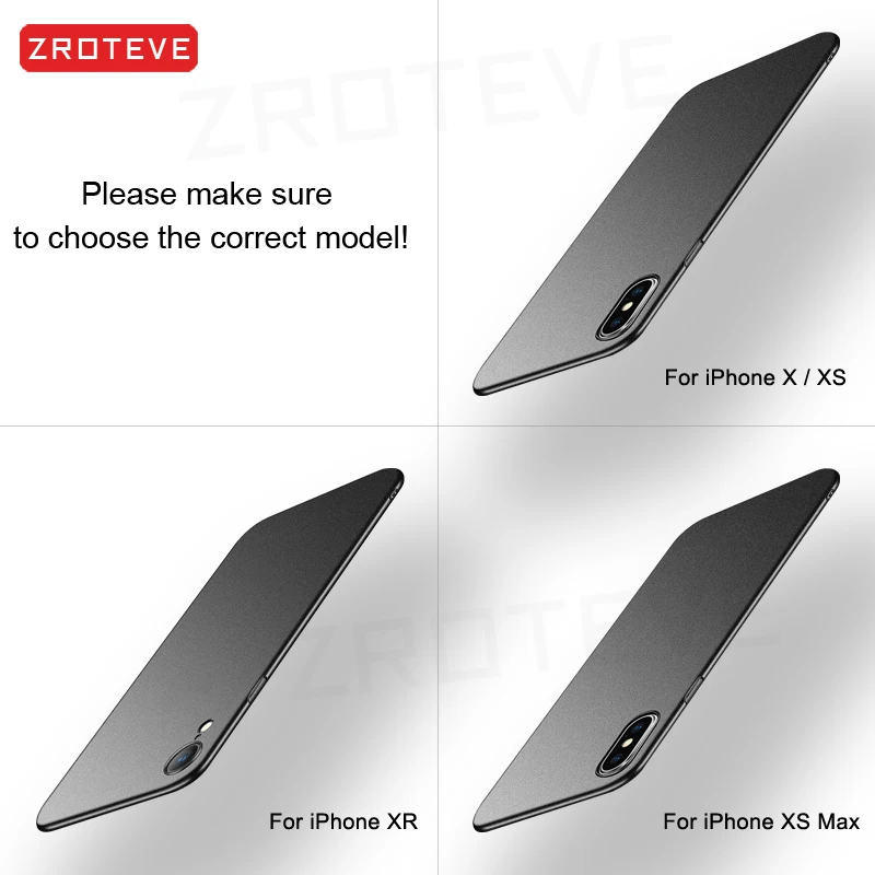 Luxury Ultra Slim Frosted Hard PC Phone Case by ZROTEVE