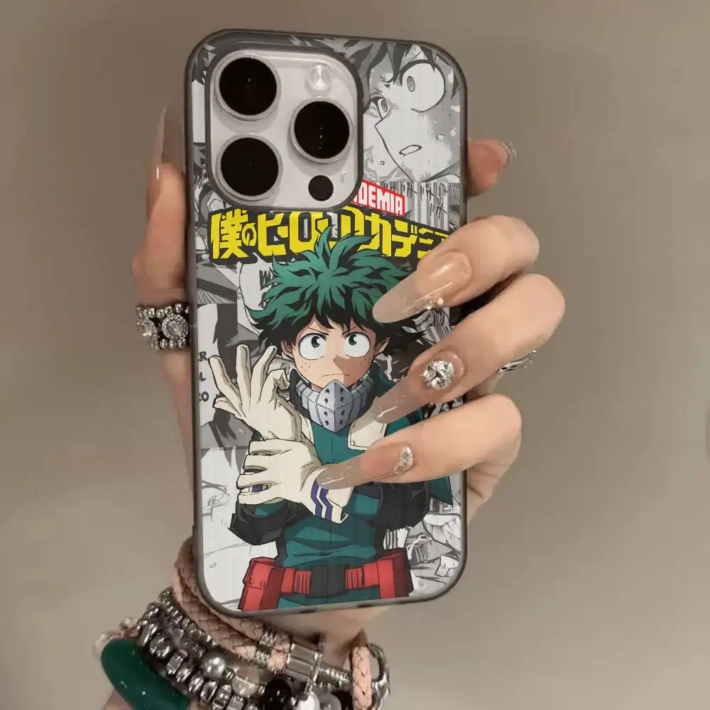 Anime My Hero Academia Soft Corrugated Transparent Phone Case