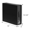 Bed Sheet Set Storage Box Fabric Label Window Zipper Folding Blanket Finishing Box Wardrobe Bedding Storage Closet Organizer 2