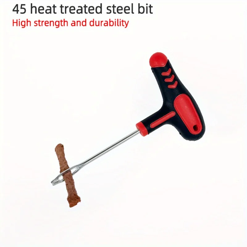 Tire Repair Kit Car Tire Repair Tool Studding Tool Set Auto Bike Tubeless Tyre Puncture Plug Garage Tools Rubber Strip