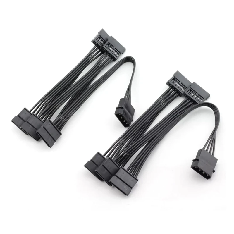 

Разветвитель IDE 4 конт./5 SATA 15 конт., 2 шт., Molex, для питания жестких дисков, для сборки ПК