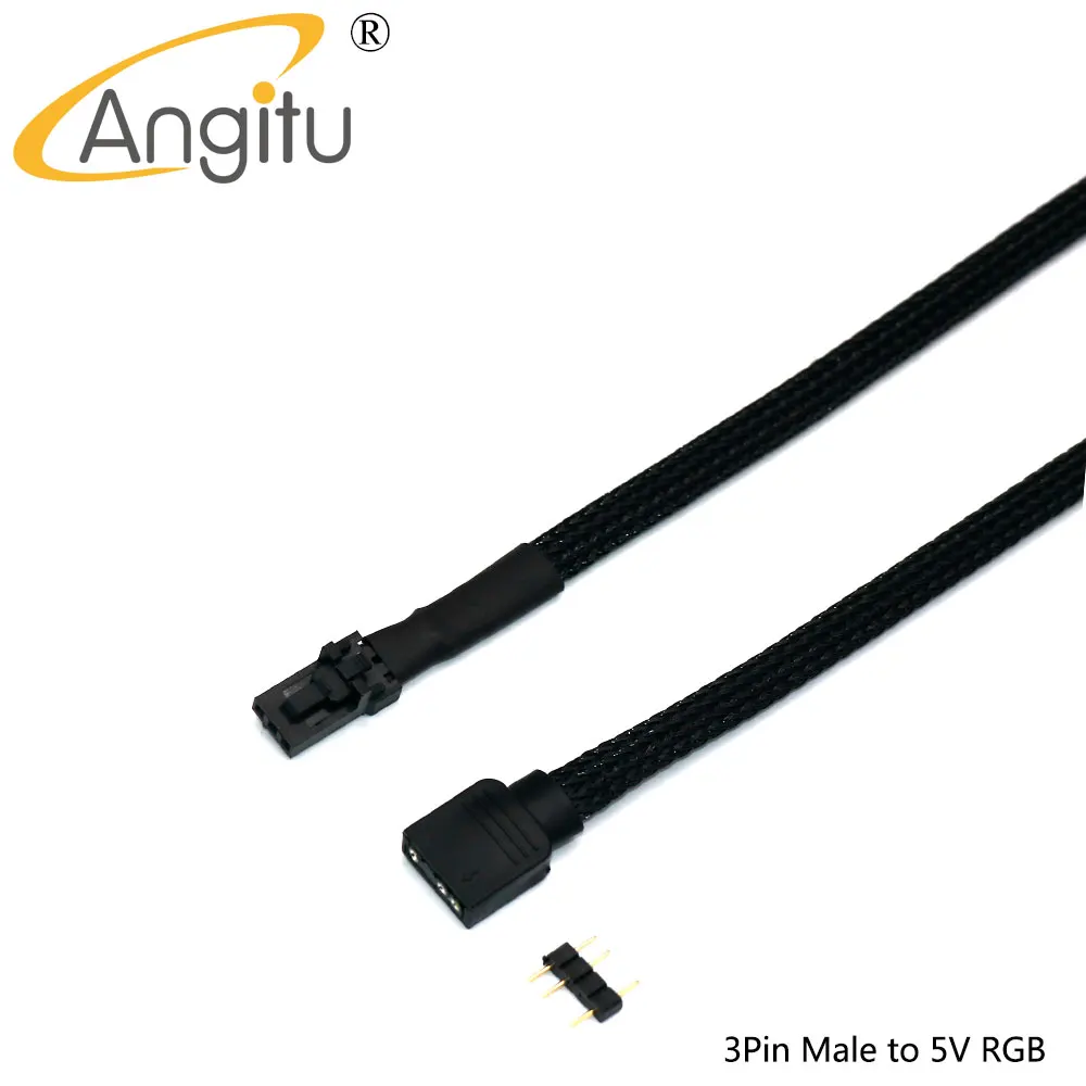 angitu corsair rgb argb câble adaptateur sletransved ventilateur vers rgb led