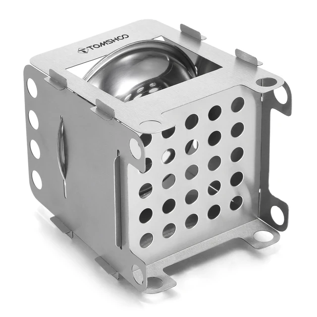 Tomshoo Fa Kályha Hátizsákos Égő W Alkohol Tálca Grill Háló Serpenyő Kültéri Kemping Túrázáshoz - Image 4