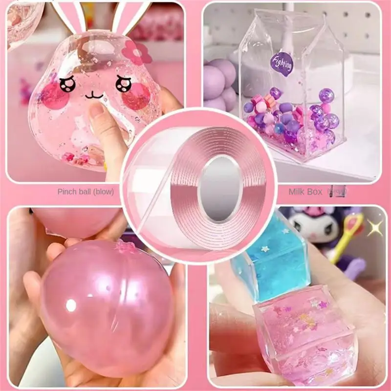 Ruban à bulles soufflables Big Discount, Nano Tape pour faire des bulles  pour enfants, Ruban adhésif double face à bulles de soufflage créatif DIY  Craft, Nano Tape multicolore B