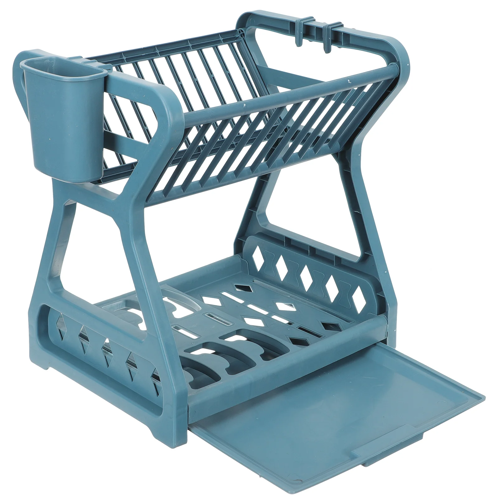 

Kitchen Dish Drying Holder Dish Rack with Drain Board Nonskid Tableware Rack Kitchen Rack