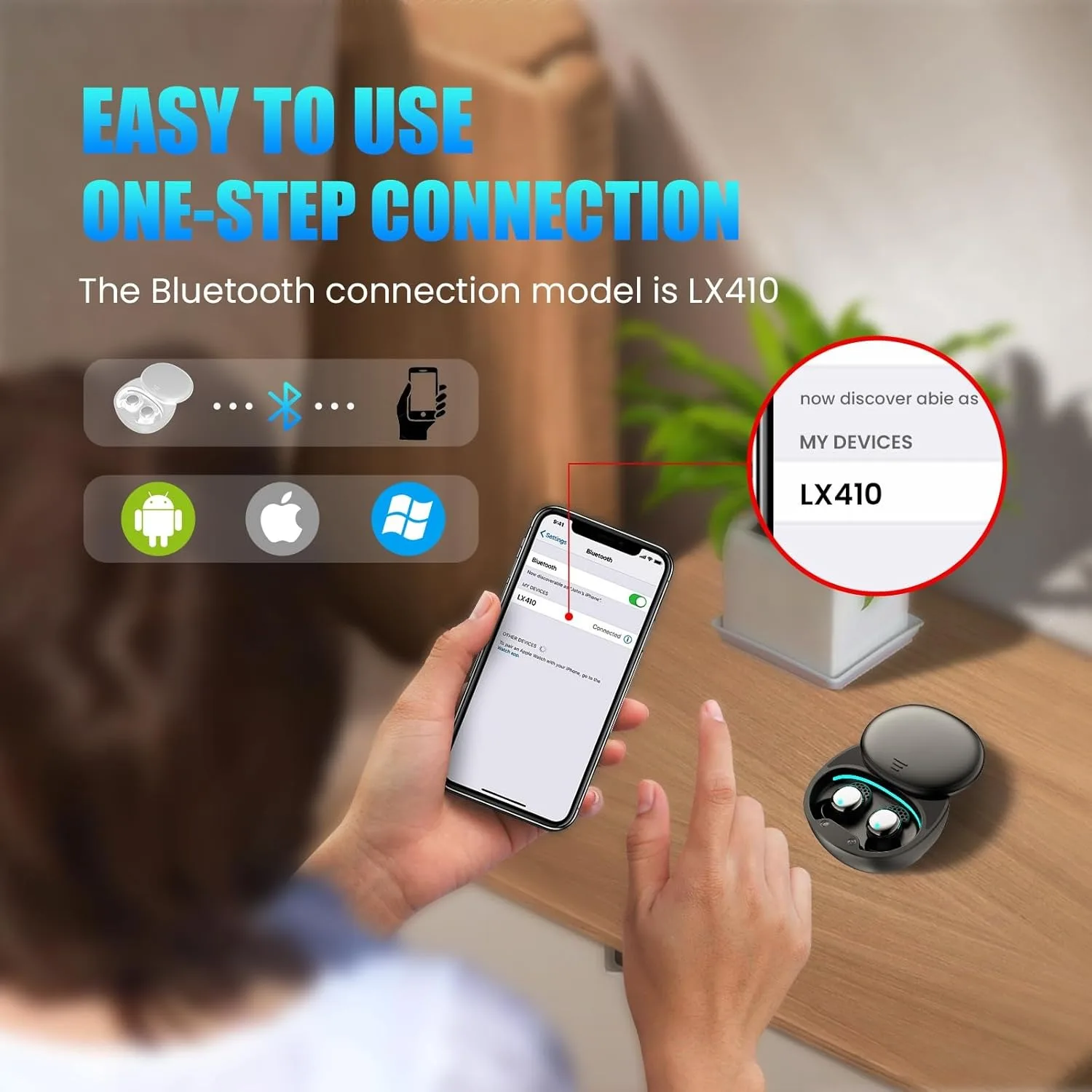 Comfortable Noise Blocking Wireless Sleep Earbuds for Side Sleepers