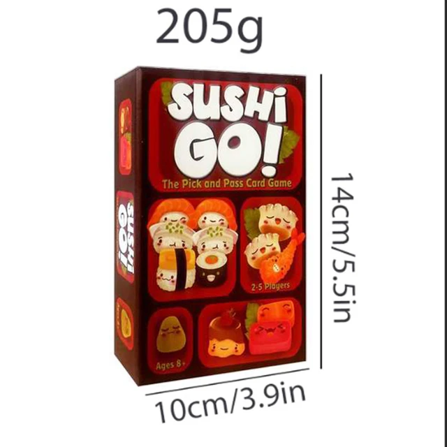 Sushi Go Party! - Le jeu de cartes Pick & Pass Deluxe, plaisir familial multicolore, parfait pour les fêtes et le divertissement à domicile 2