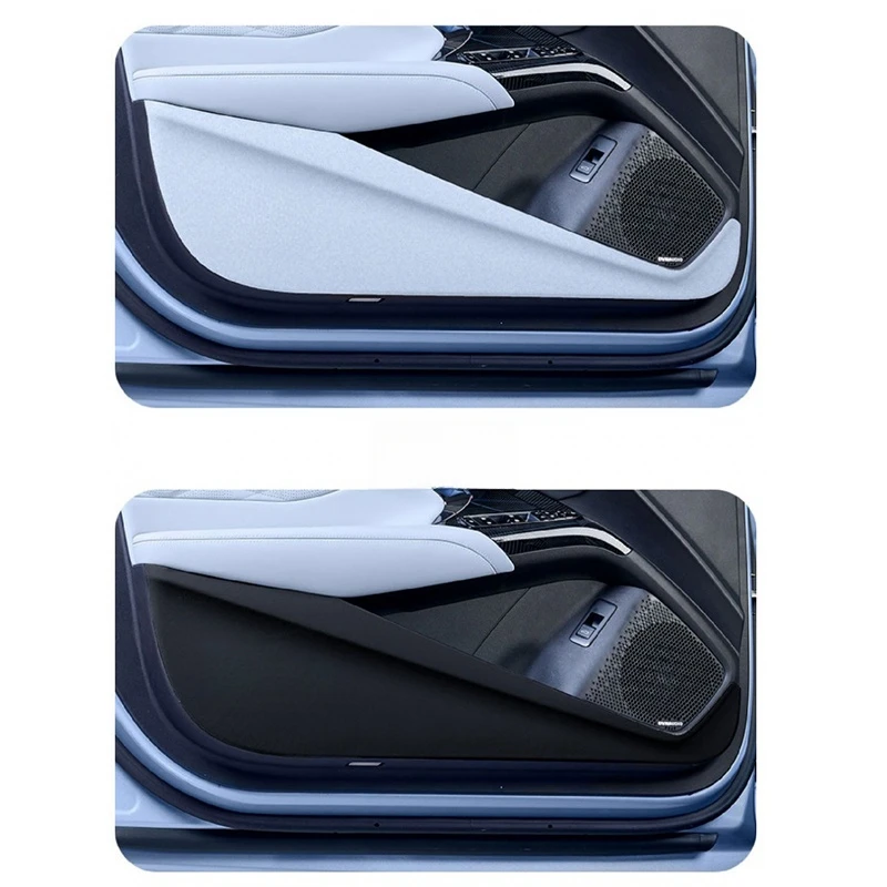 For BYD Seal EV Car Door Anti Kick Pad Leather Anti-Scratch Car Door Edge Protective Pad Car Interior Accessories