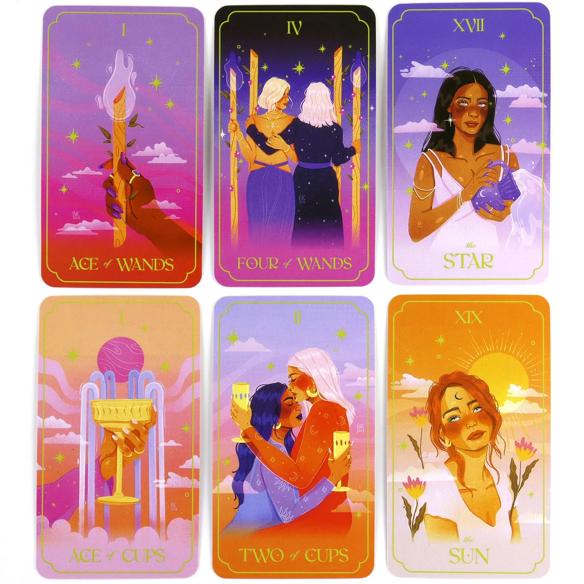 Lovely Ladies Tarot Deck Entire Tarot Deck Version With All 78 Cards Of A Typical Tarot Deck 5