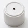 Ceramic Planter Pot with Bamboo Tray Succulent Plant Round Desktop Pot Small Bonsai Pots Green Planters Creative Flowerpots 6