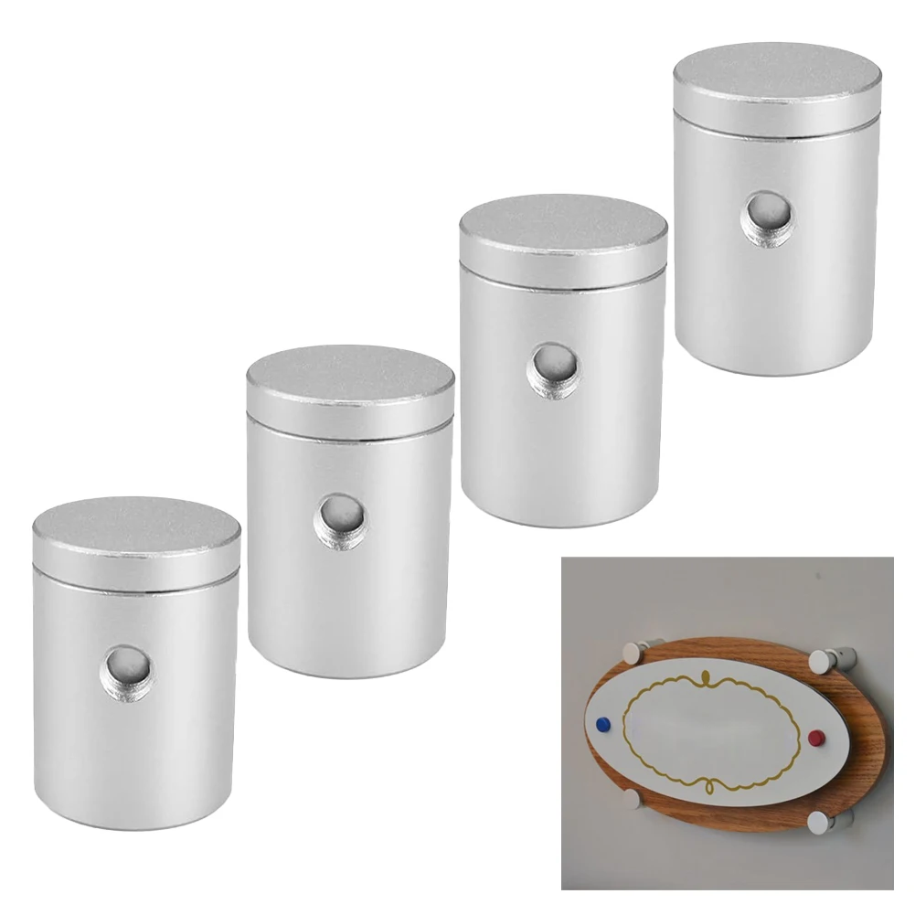 4pcs Bathroom Mirror Holder Glass Clamp Wall Hanging Fixing Kit Frameless Clips Mounting Hanger Clamp Wall Brackets Clamps