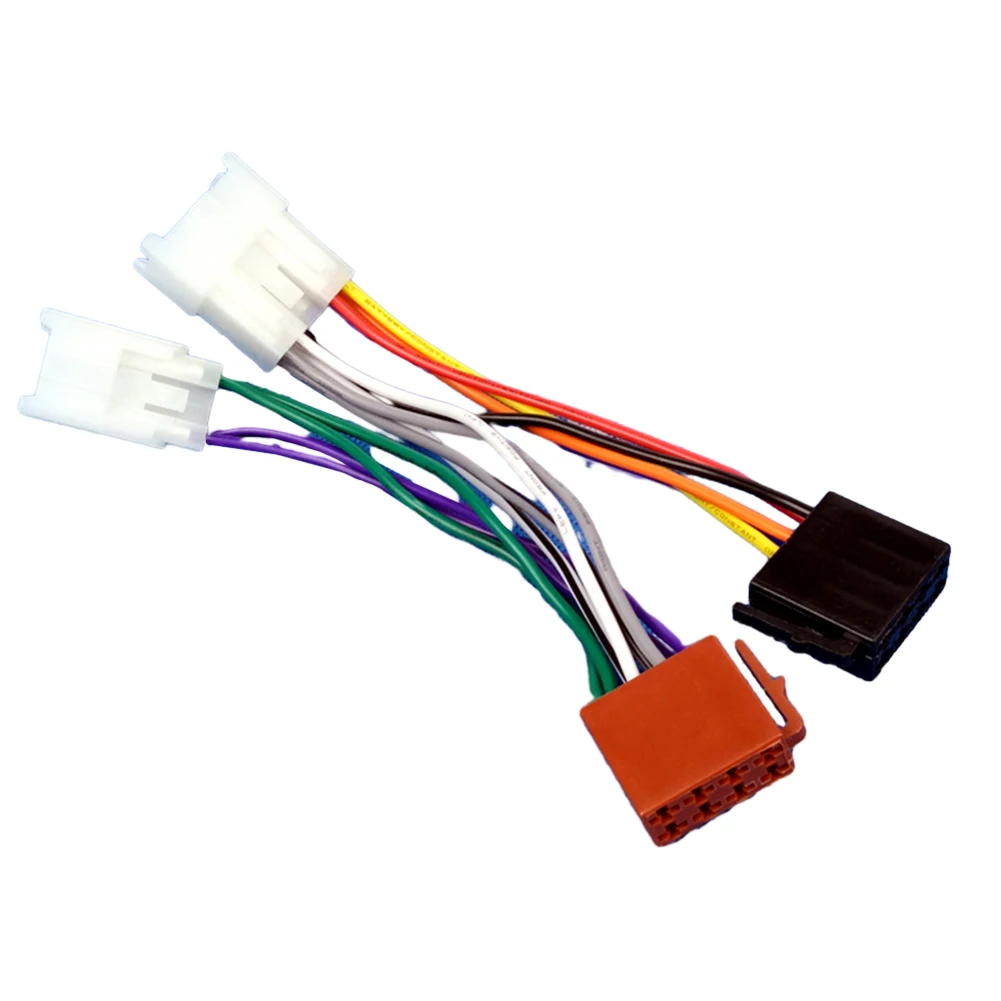 Performance Tested Car ISO Radio Stereo Wiring Harness Cable Adapter Connector Plug for Toyota  Accurate and Precise