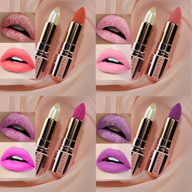 NEW Nude Matte Lipstick Waterproof Long Lasting Non-Stick Cup Kiss Proof Not Fade Matte Lipstick Makeup Christmas Gift for Women