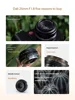 SGimage 25mm F1.8 APS-C Prime Camera Lens For Sony E /Fujifilm/Canon EOS-M Mout Micro 4/3 L Nikon Z Canon R Mount Camera 2