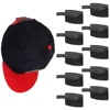 5/10pcs Minimalist Hat Rack Design Strong Hold Cowboy Hat Hanger to Display for Door Closet Hat Racks for Baseball Caps 6