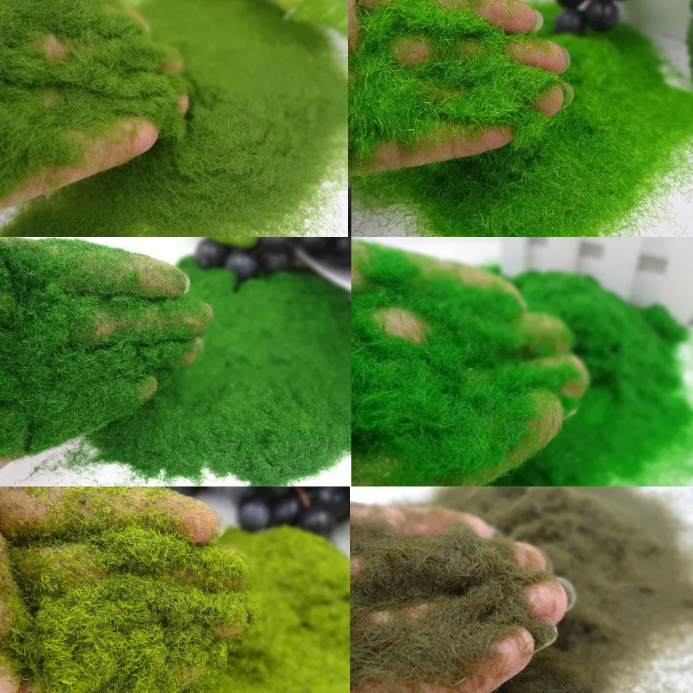 

35g/Bag Home Craft Building Model Material Artificial Grass Powder DIY Accessories Artificial Moss Micro Landscape Decoration