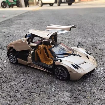 1/18 PAGANI HUAYRA Alloy Sports Car Model Diecast Metal Toy Vehicles Racing High Simulation Collectibles Boy Kids Birthday Gifts