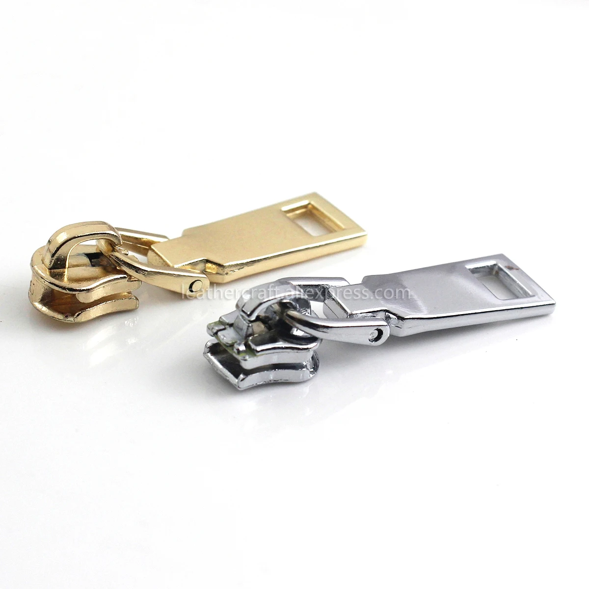 Metal 5# Zipper Sliders For Jackets Clothes Coat Head Pullers Zip Repair Kit 20Pcs DIY Bag Sewing Accessories 7 colors