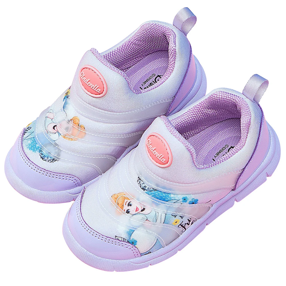 Disney Designer Kids Casual Shoes Girls Cinderella Princess Shoes Children