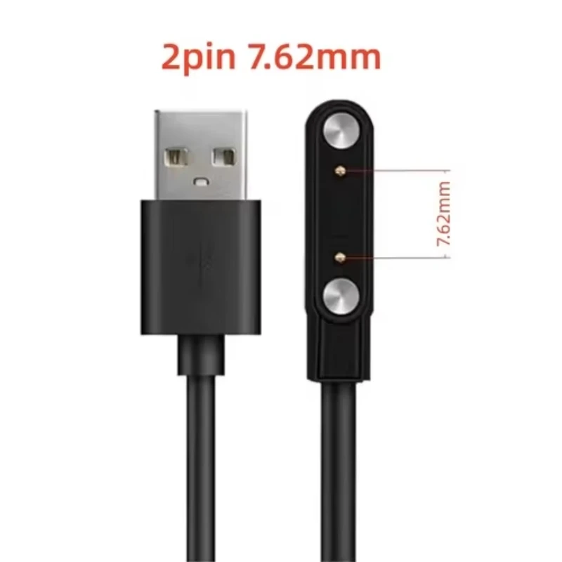 Universal USB Magnetic Smart Watch Charging Cable, 2/4 Pins