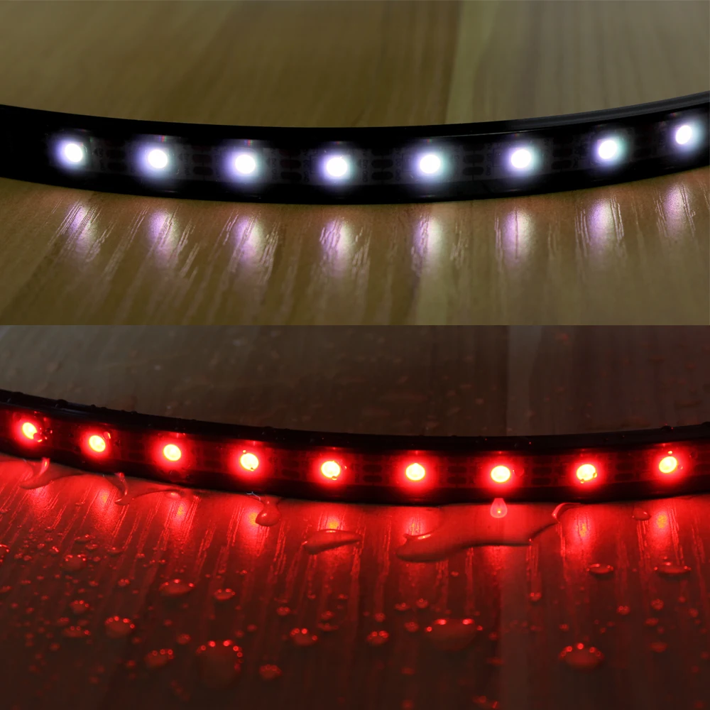 รูปสินค้า หลอดไฟ LED ยืดหยุ่นกันน้ำ IP67 สีดำ