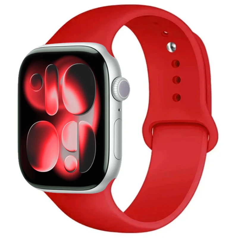 Premium Silicone Sport Strap for Apple Watch - Versatile and Durable Band Replacement