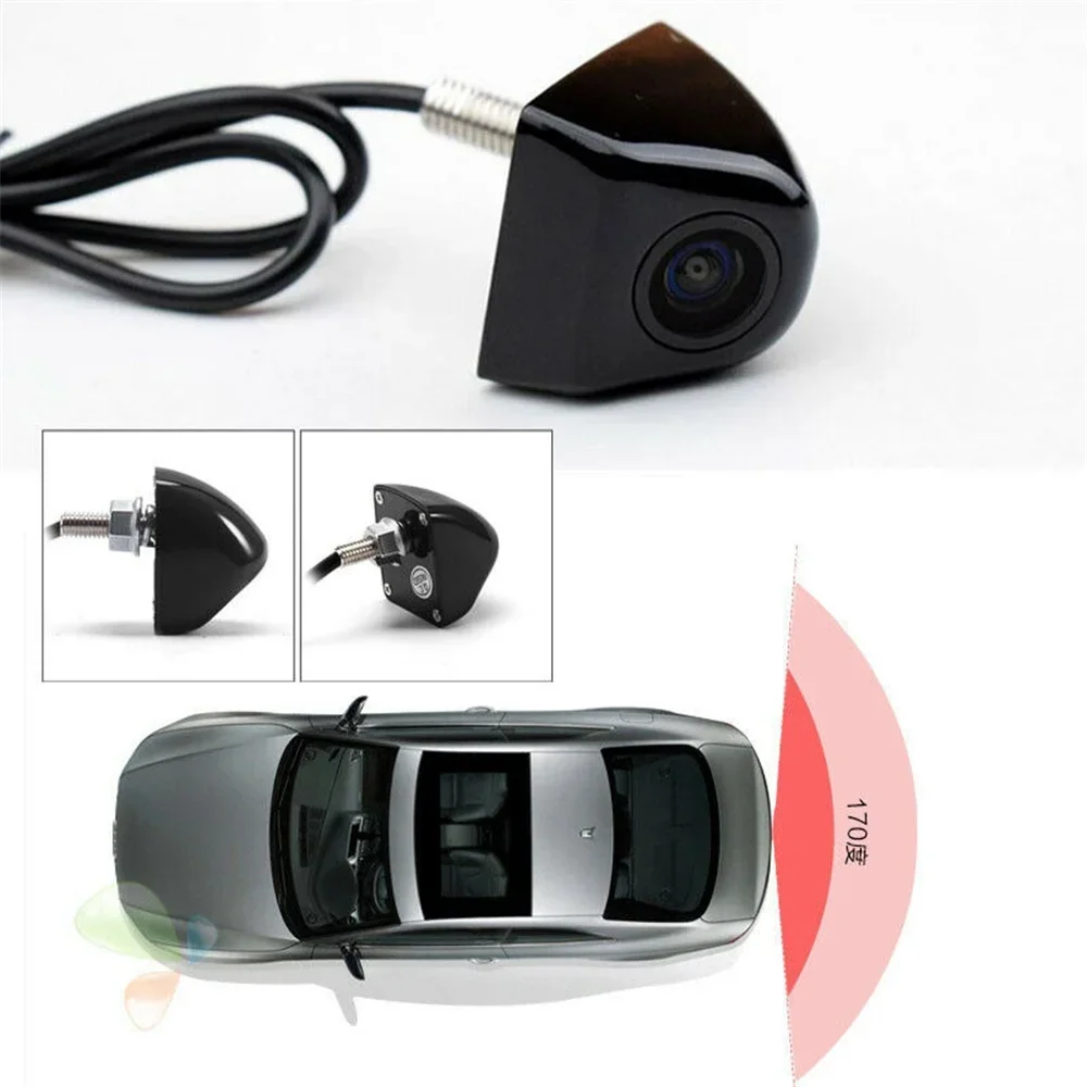 Rear View Camera HD Vehicl Waterproof Rear View Parking Cam Auto Car Reverse Backup Universal Night Vision CCD HD Automobiles