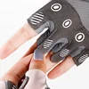 1 Pair Women Gym Gloves Weightlifting Fitness Training Non Slip Palm Protector Breathable Fingerless Bike Bicycle Cycling Gloves 6