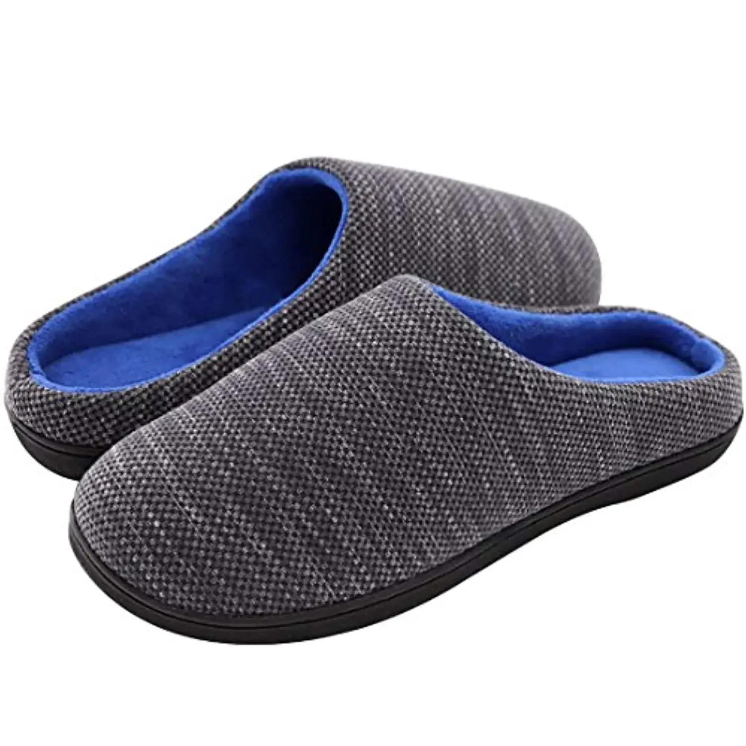 

Autumn And Winter Thick Sole Plush Slippers Men's and Women's Memory Sponge TPR Slippers Coral Velvet winter slipper