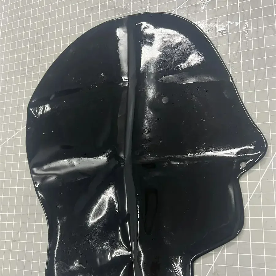 Latex Mask Sexy Rubber Hood Fetish Mask Open Nose And Mouth cosplay costume,latex lingerie,sexy fetish wear