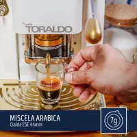 КОФЕ TORALDO |   Caffes ESE 44 |   Кофе выбранный, поджаренный и Torrefied в Италии |   Excellence of the Neapolitan Coffee (150 капсул, смесь арабики) — изображение 3