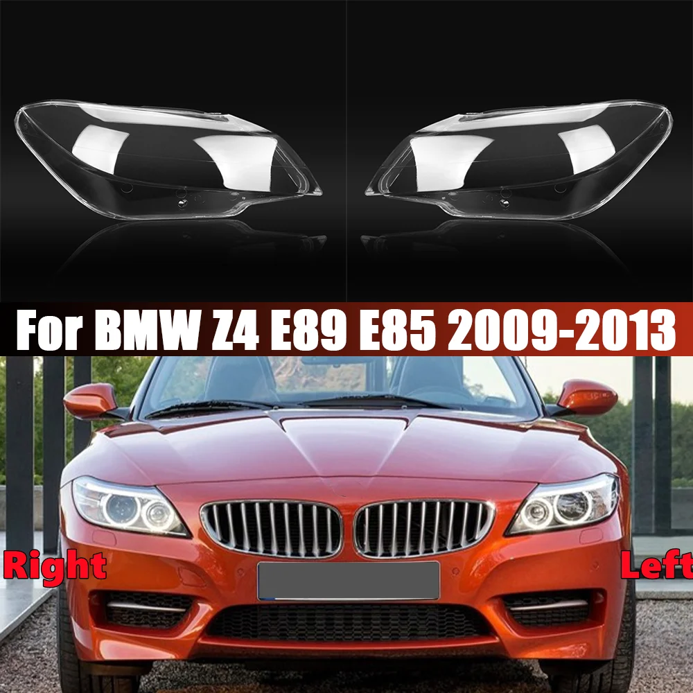 

E89 Car Headlight Cover Headlamp Transparent Lampshade Shell Lens Glass For BMW Z4 E89 E85 2009 2010 2011 2012 2013 Car Styling