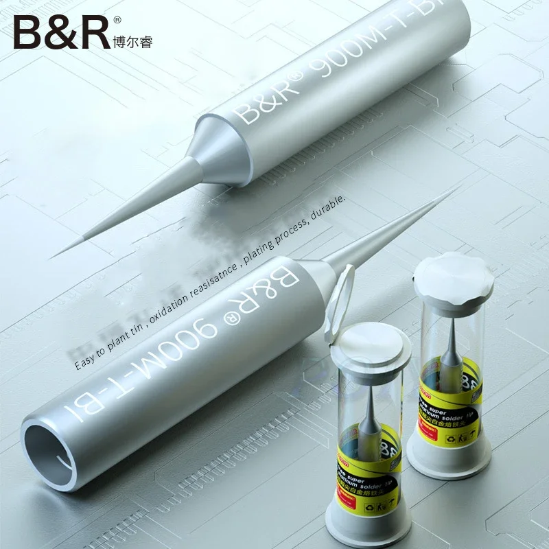 0.1mm Ultra Thin Soldering Iron Tips 900M-T-BI/BS Solder Joint Long Life High-speed Heat Transfer Solder Iron Sting soldering iron tips