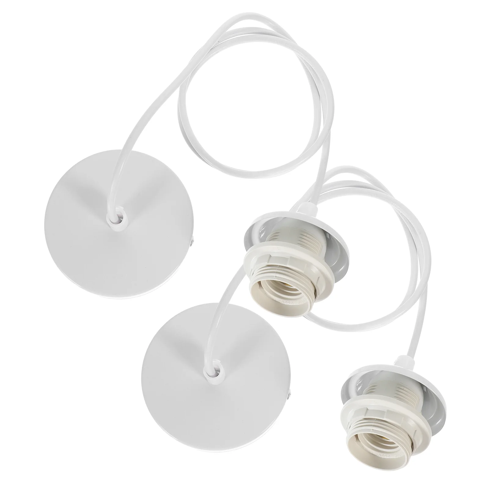 

2pcs Mini Pendant Light Kit DIY Pendant Lamp Holder Decorative Hanging Lamp