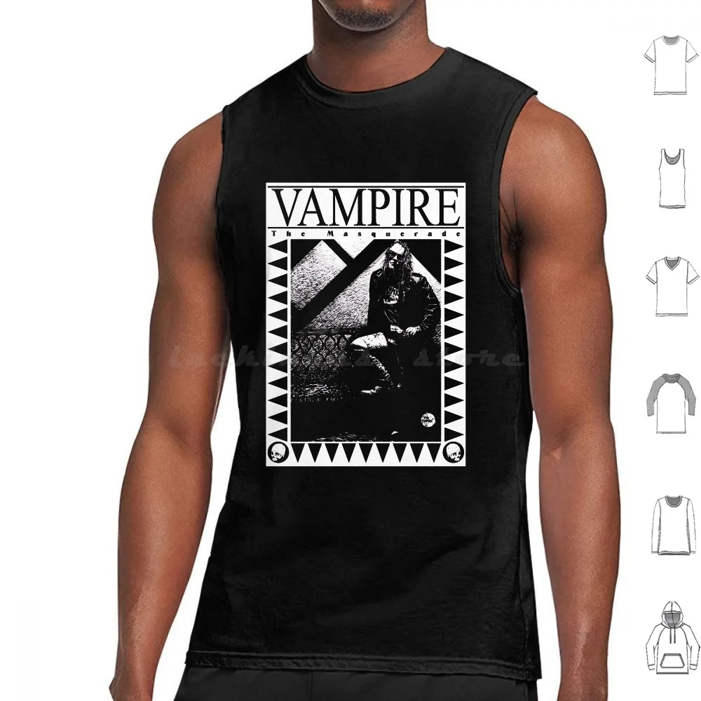 Retro : Vampire : The Masquerade Leg Up Canotte Stampa Cotton Vampire The Masquerade Vampire Classic World Of