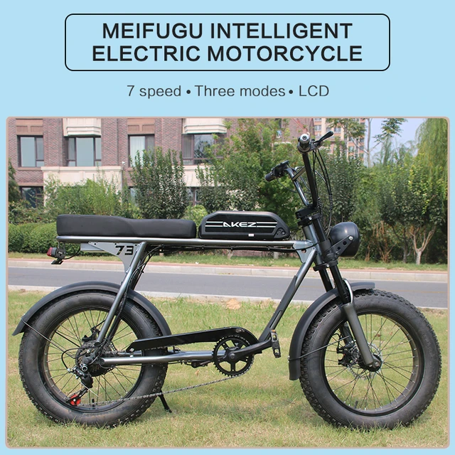 レトロな電動自転車E-BIKE,20x4.0インチ,48V,1500W,18Ah,s3rx,リチウム電池,モトクロス,国