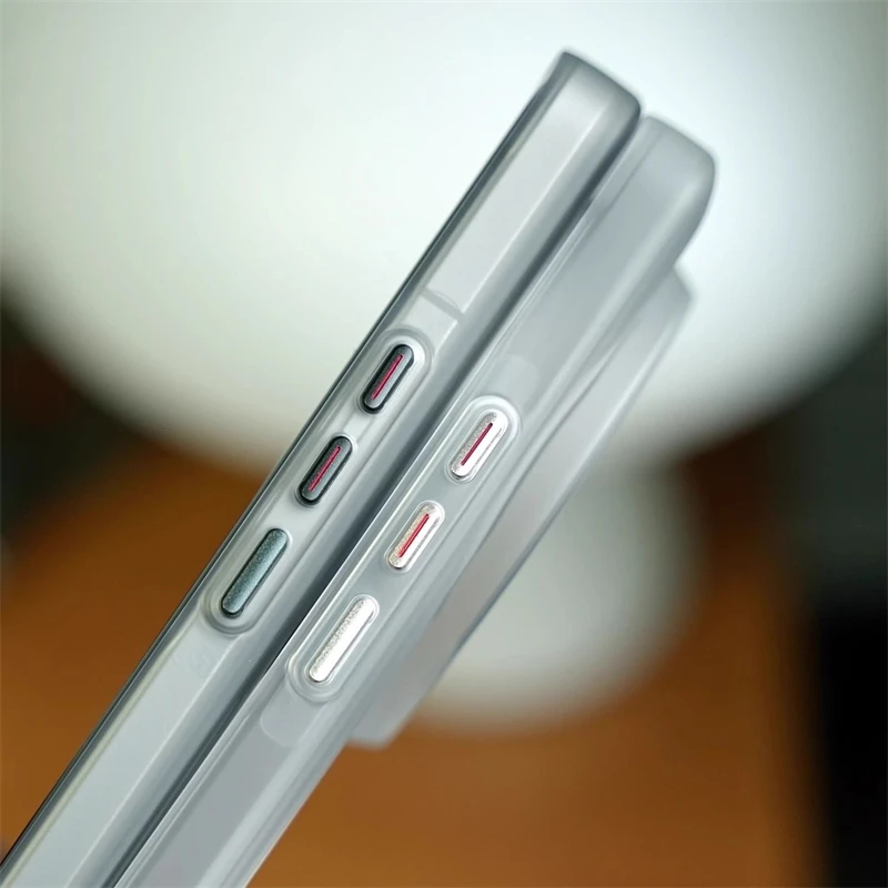 Case For Xiaomi 15 Ultra Case MagSafe Magnetic Matte Clear Luggage Stripe Back Cover For Mi 15 Ultra 5G Lightweight Hard Shell 5