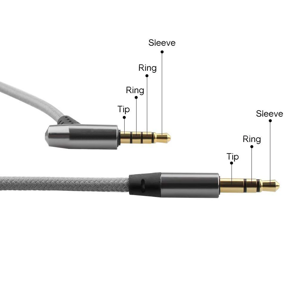 Tsumbay 3.5mm Male to Male AUX ̺ ̾ Ϸ  ڵ 1M,  º  ũ  MP3 ÷̾