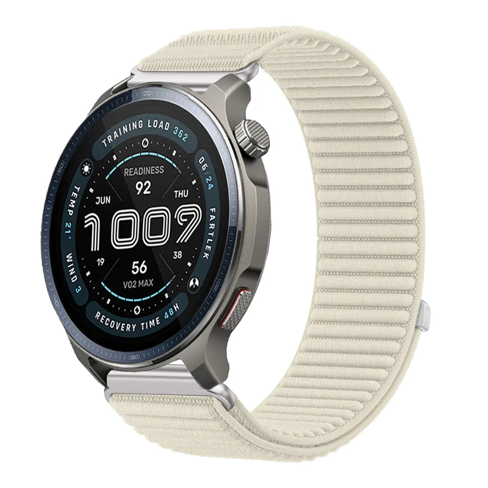 Premium 22mm Nylon Loop Sports Strap - Comfortable Bracelet Watchband