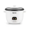 6-Cup Rice & Grain Cooker Bonded Granite® Pot One-Touch Design Keep-Warm Mode Accessories Included Easy to Clean Premium Glass 1