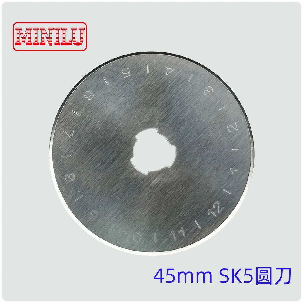 45mm 로터리 커터 블레이드 SK5 점선 스킵 웨이브 나이프 액세서리 롤러, DIY 패브릭 레더 크래프트 커팅 도구