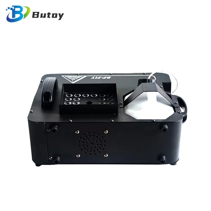 1500W LED gas column smoke machine bar nightclub wedding stage performanc small atmosphere equipment smoke fog column machine 6