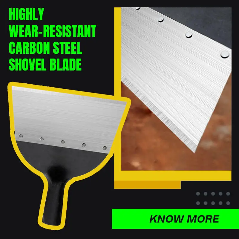 1PC Multi-Functional Outdoor Garden Cleaning Shovel Steel flat shovel ice shovel Weeding Planting Farm Weeding Tool Dropshipping 3