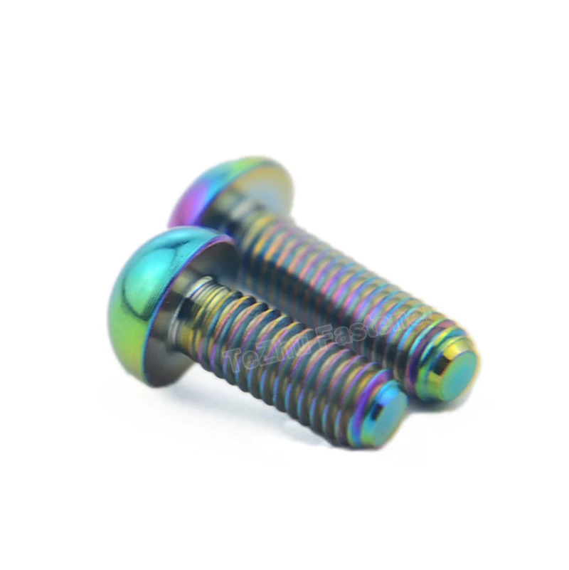 Viti A Brugola In Titanio TC4 Colorate, Misure M3 M4 M5 M6 M8 M10, Lunghezze Varie, Lotto Da 1 Pezzo