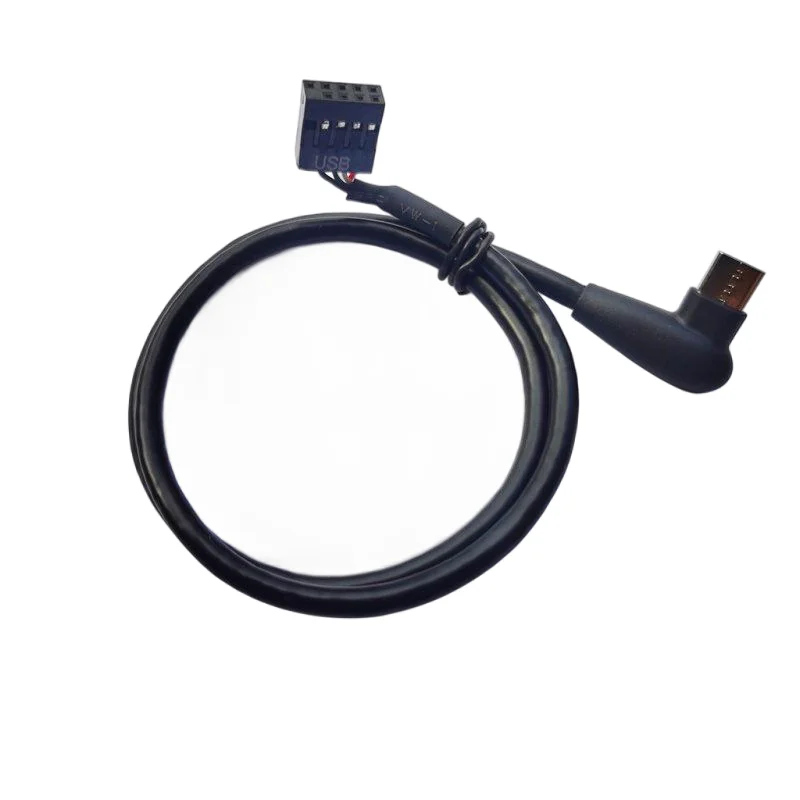 Ellenbogen USB C auf USB Kabel Konverter Typ C auf USB Zweiter Bildschirm LCD Telefon Strom Lade Datenkabel Motherboard Verbindungskabel – Detail 4