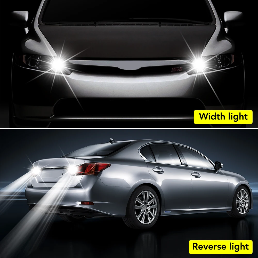 Car Accessories 2PCS LED Car Parking Lights For Opel Astra H G J Etc