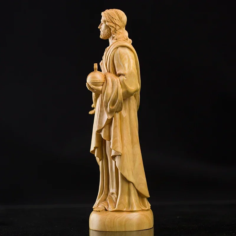 Boxwood Jesus Carving Statue 3